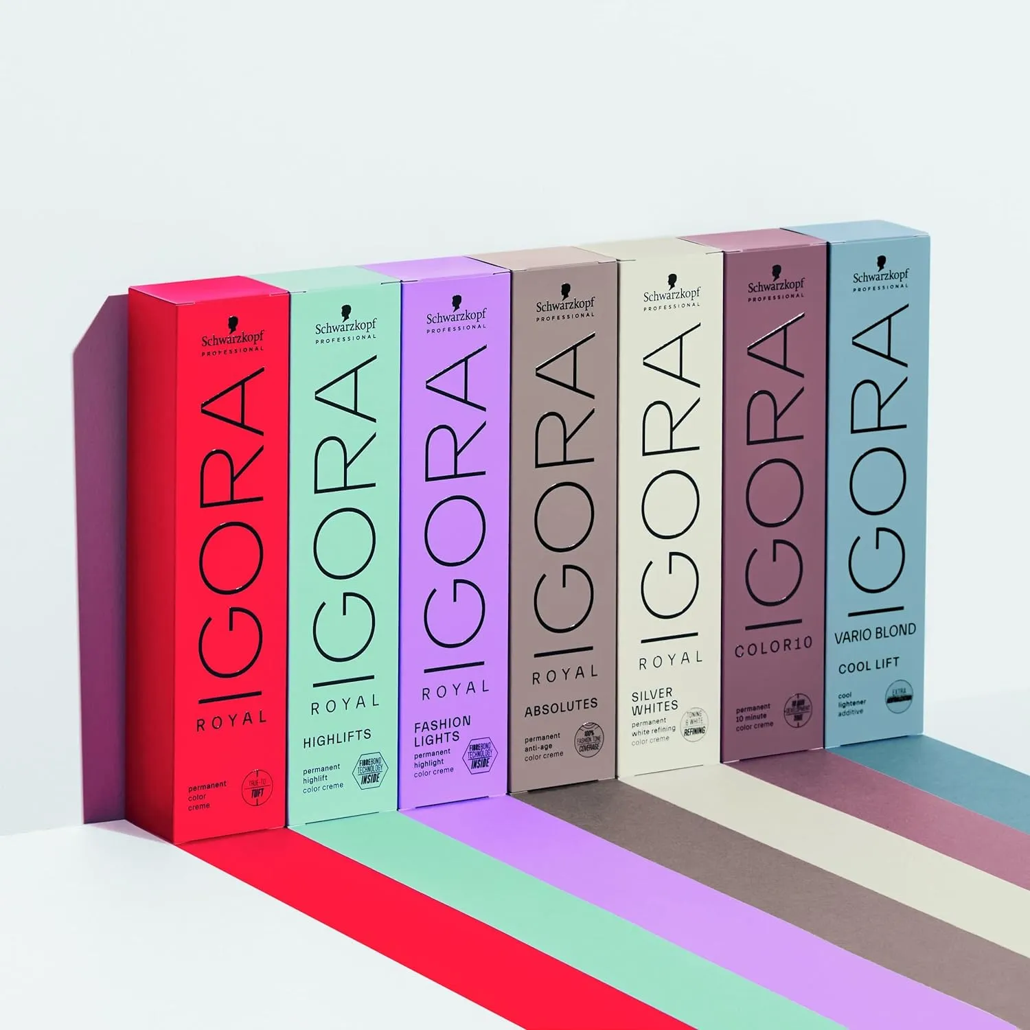 Schwarzkopf Professional Igora Royal Absolutes Hair Color, 7-50, Medium Blonde Gold Natural, 2.1 Ounce