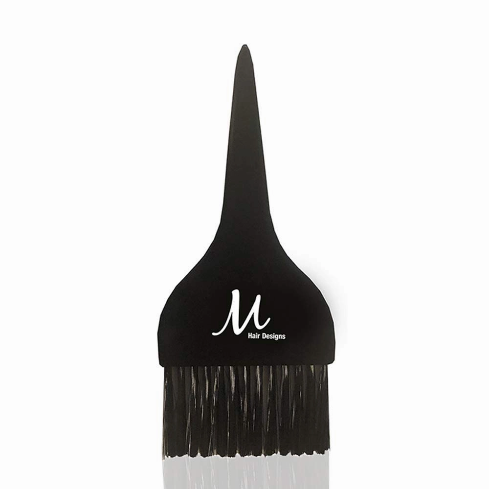 Schwarzkopf Igora Royal 7-4 Medium Blonde Beige Permanent Hair Color and M Hair Designs Tint Brush (Bundle 2 items)