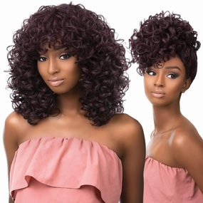 Sensationnel INSTANT FASHION Wig synthetic - quick on the go styling comfort quick hair style pre made pre styled wig - IFW GIGI (4)