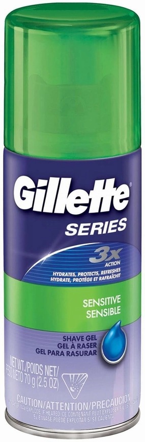 Series Shave Gel for Sensitive Skin, 2.5 Ounce