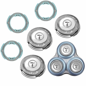 SH70 Replacement Heads Compatible with Philips Norelco Series 7000 Refills with Blade Retaining Rings 3-pc Pack.