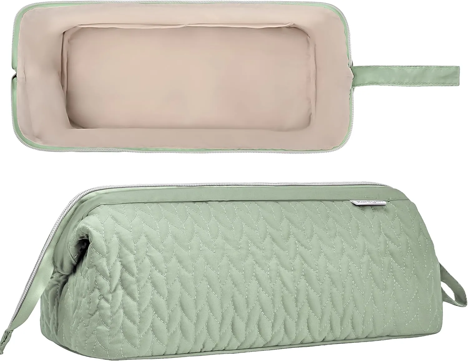Shark Flex Style Case for Airwrap Hair Dryer Brush Revlon Hair Tools Travel Bag Carrying Case Flat Curling Iron Organizer (Sage Green)