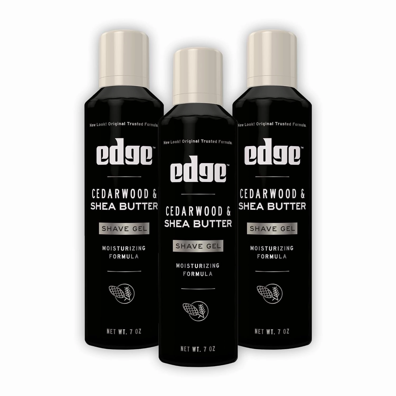 Shave Gel for Men, Cooling Eucalyptus & Tea Tree, 7Oz (3 Pack) - Shaving Gel for Men That Moisturizes, Protects and Soothes to Help Reduce Skin Irritation (Packaging May Vary)