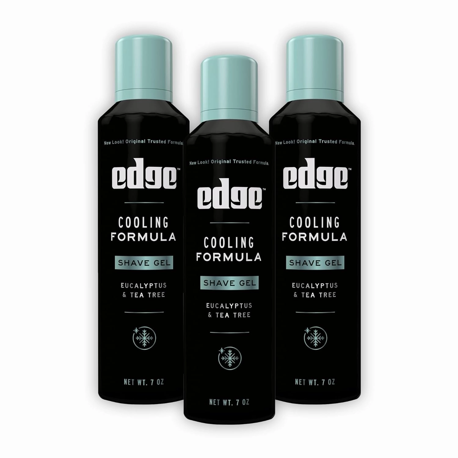 Shave Gel for Men, Cooling Eucalyptus & Tea Tree, 7Oz (3 Pack) - Shaving Gel for Men That Moisturizes, Protects and Soothes to Help Reduce Skin Irritation (Packaging May Vary)