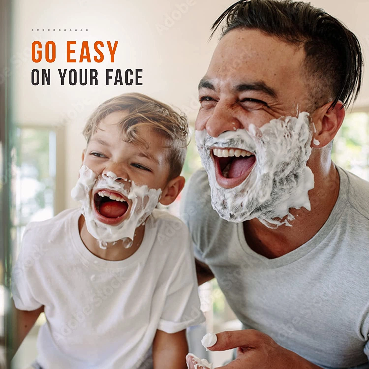 Shaving Gel for Men, 9.5Oz, 2 Pack Mens Shave Gel with Aloe, Mens Shaving Cream Sensitive Skin Shave Gel - Moisturizes, Protects, and Soothes