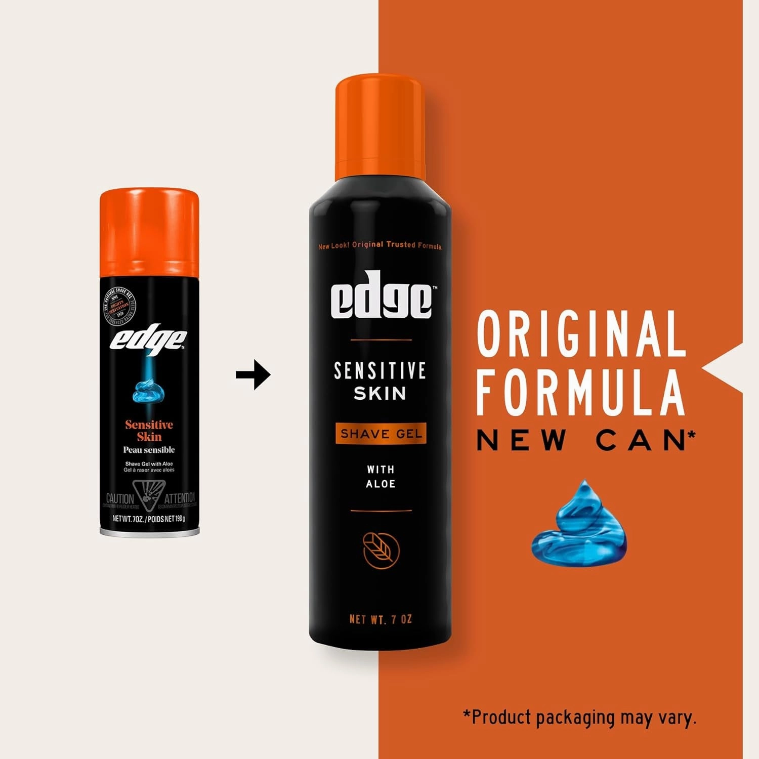 Shaving Gel for Men, Sensitive Skin with Aloe, (6 Pack) - Shave Gel for Men That Moisturizes, Protects and Soothes to Help Reduce Skin Irritation