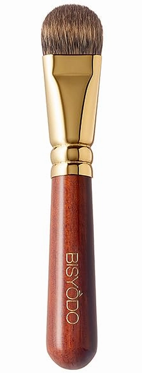 Short Series Eye Shadow Brush - Round Flat Type, Brown