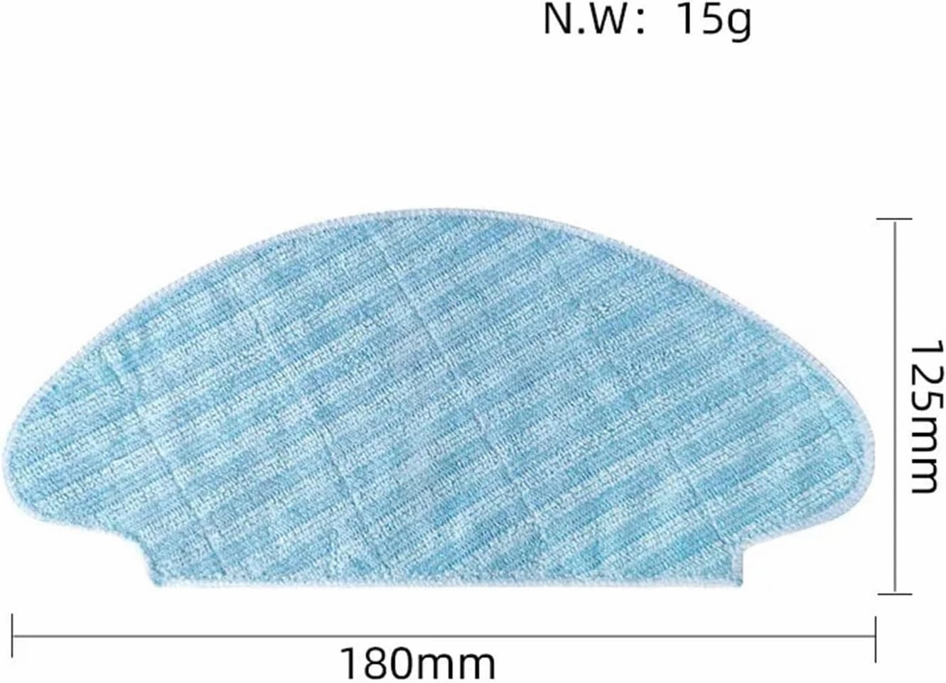 Side Brush Hepa Filter Mop Pad Parts. Compatible with Puppyoo R30.Vacuum Cleaner Parts(Set B)