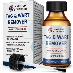 SKAYAH Skin Tag Remover, 15ml Wart Remover, Strongest Plantar wart Remover for Feet, Invisible Wart Remover Freeze Off for H Warts, Corn, Common Wart-L5