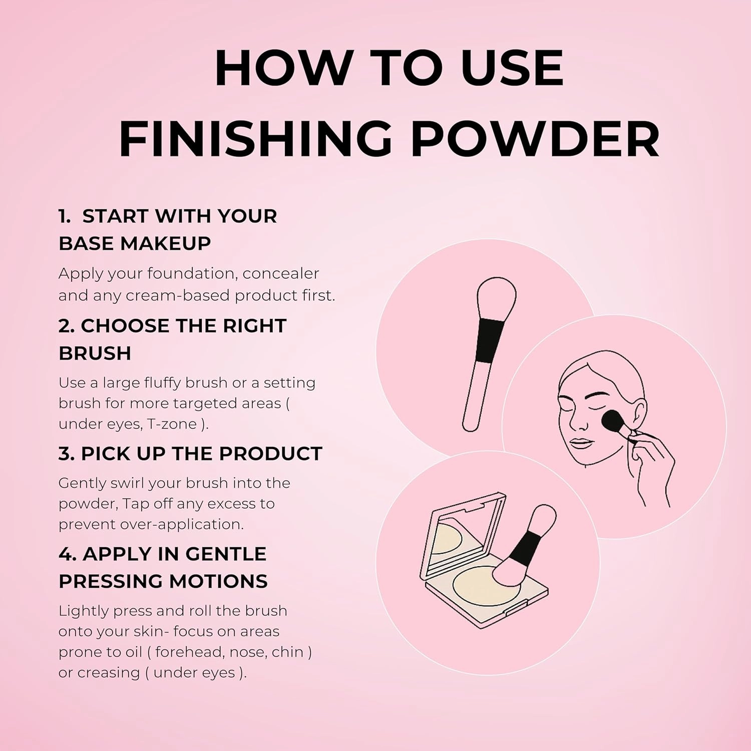 Sophia   Mabelle Finishing Powder – Lightweight Matte Setting Powder – Long-Lasting, Blurring, Buildable Face Powder for Oily Skin & Pores Powder for All Day Wear (ALMOND WHISPERER (Medium), Standard)