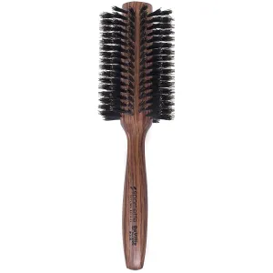 Spornette Deville Boar Bristle Round Brush for Women - Large Round Hair Brush for Blow Drying, Curling & Styling - Adds Shine, Volume & Lift to All Hair Types (2.5 Inch)