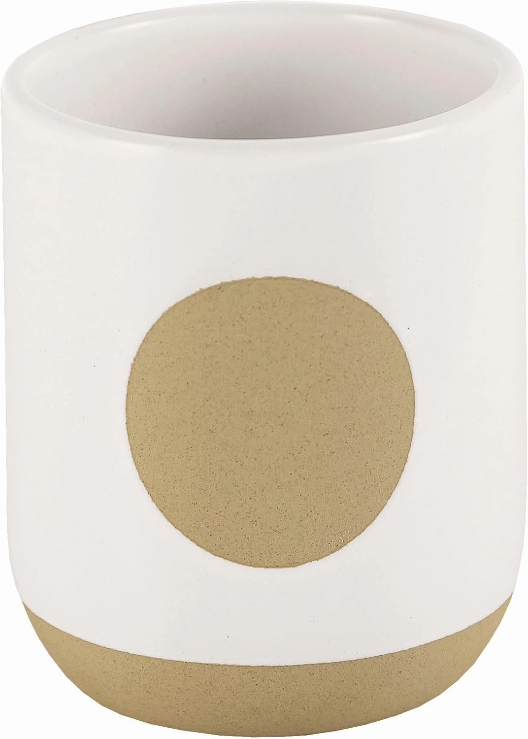 Spot Toothbrush Holder Accessories White Material: Stoneware