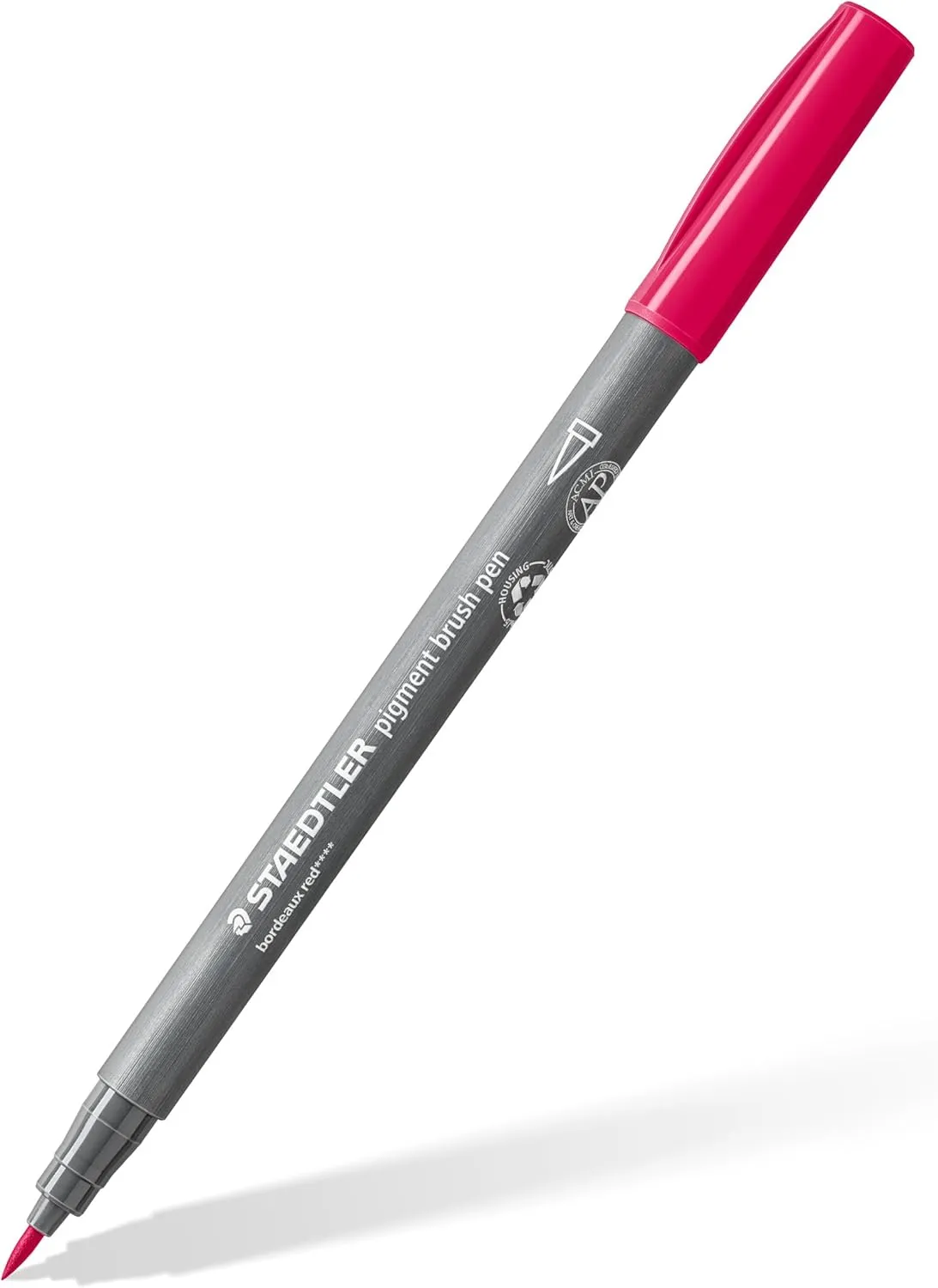 STAEDTLER Pigment Arts Brush Pen - Assorted Basic Colours, Pack of 36, 371 C36