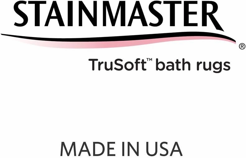STAINMASTER TruSoft Luxurious Contour Bath Rug, 20-By-24 Inch Cherry
