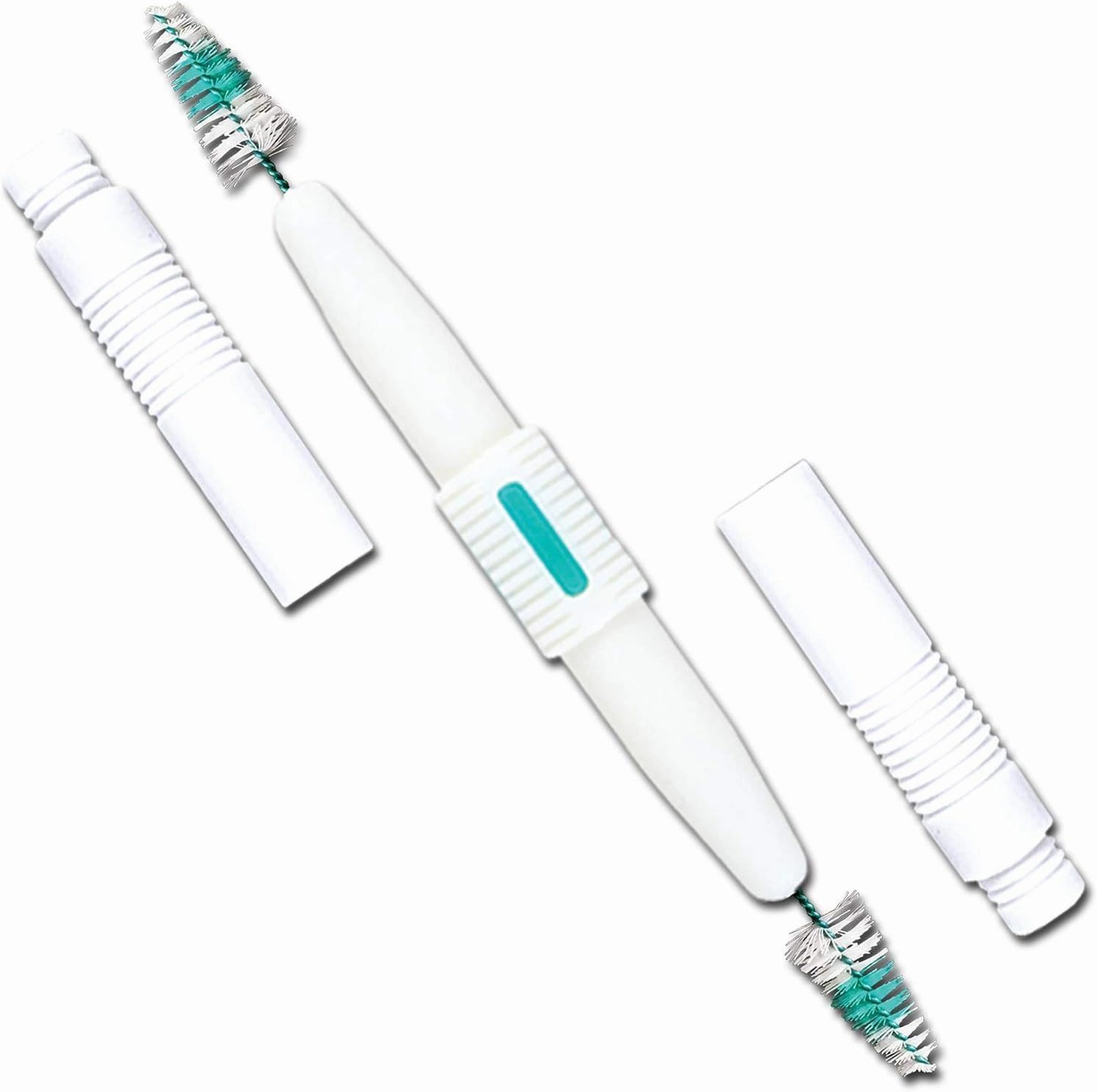 Staino Twins Interdental Brush Dual-Ended Travel Brush, Jumbos, Large Tapered Brush, 36 2-Brush Units - Total 72 Brushes