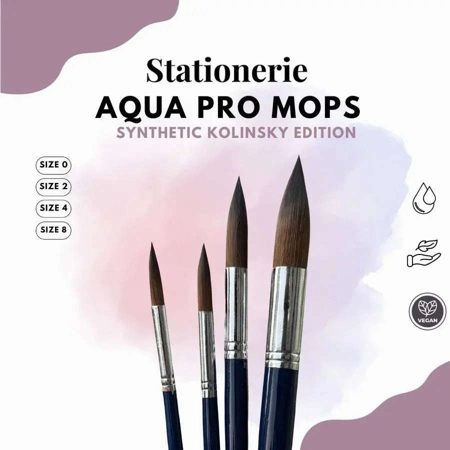 Stationerie Aqua Pro Mops Vegan Imitation Kolinsky
