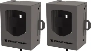 Stealth Cam Bear Security Box (Large, 2-Pack) Bundle (2 Items)