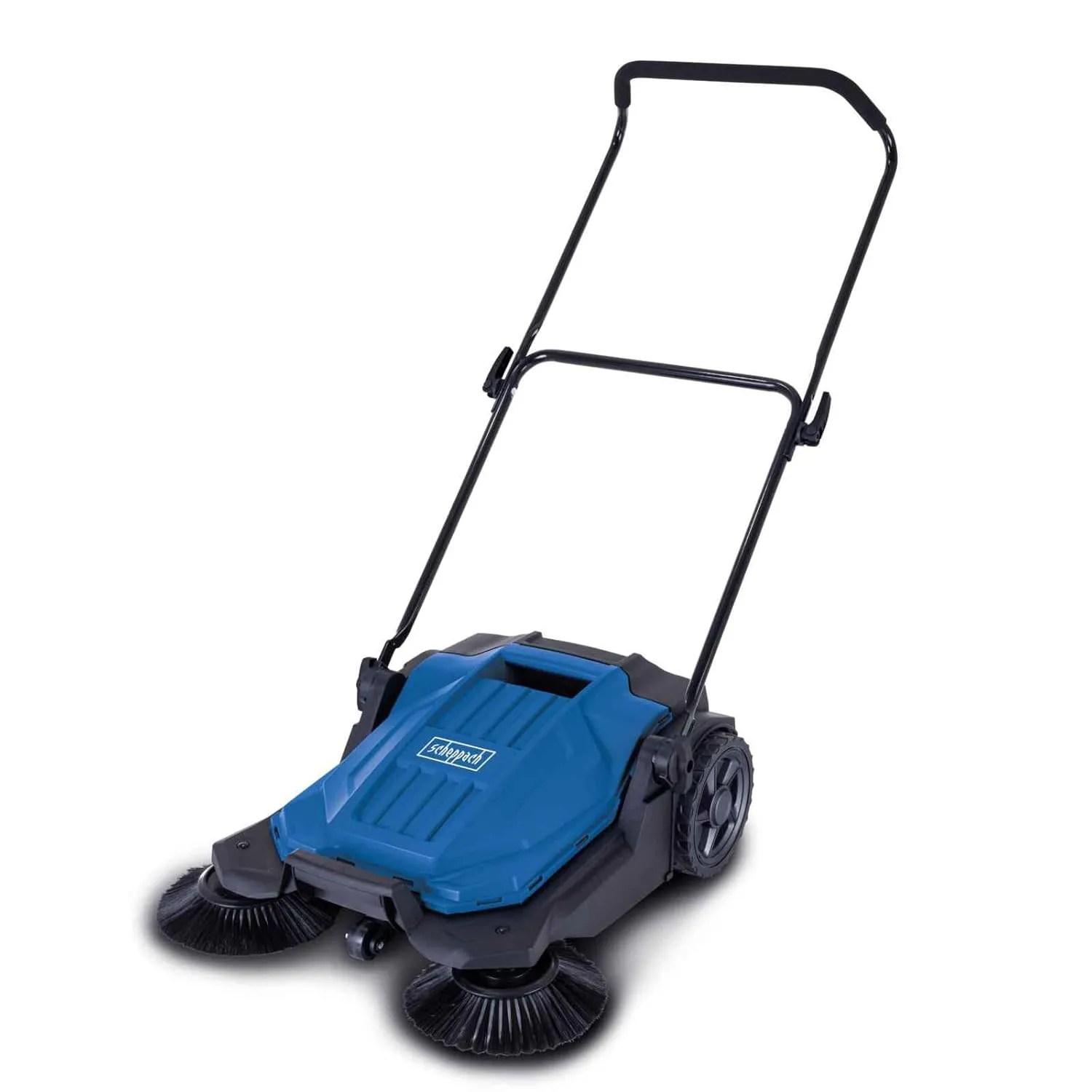 Sweeper S800 Hand Sweeper, Sweeping Brush, 650 mm Sweeping Width, 2600 m²/h Surface Performance, 20 L Collection Basket, Effective 3-Brush Sweeping System, Suitable for Leaves, Sand, Gravel
