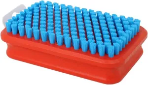 Swix T160D Fine Nylon Rectangular Brush, Red/Blue, (T01)