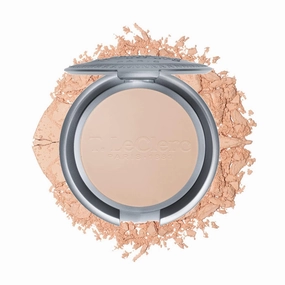 T. Leclerc Compact Pressed Powder - Super-Blendable Face Makeup Longwear Portable Matte Finish Radiant Natural Medium to Full Coverage Airbrushing Mineral Base For Pores & Imperfections (Sable)