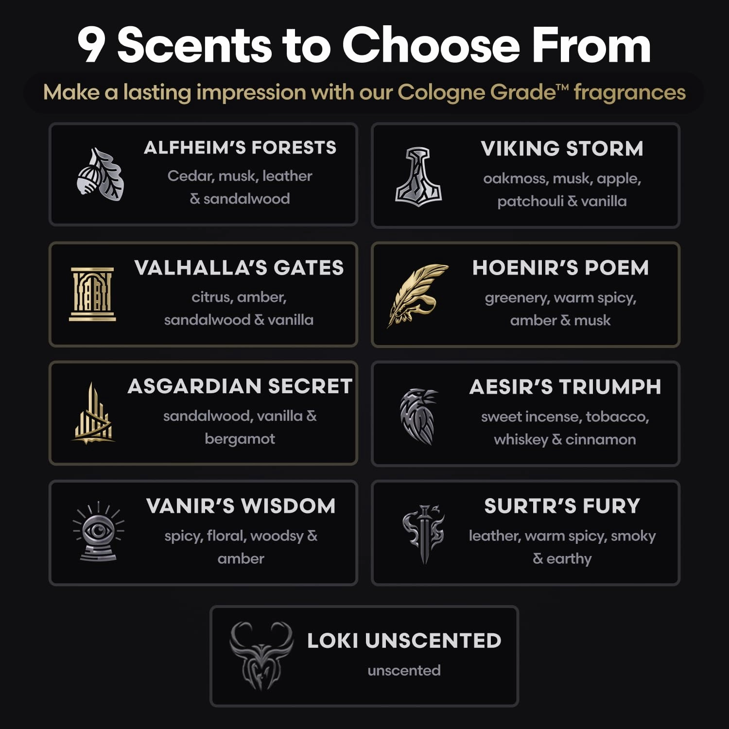 The Beard Struggle Warrior’s Beard Balm - Gold Collection, Valhalla's Gates - Non-Greasy Low-Hold Formula, Luxurious Cologne-Grade Fragrances 100% Natural and Plant-Based Ingredients - 50g