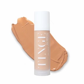 Tinge Tint Body Makeup, Lasts Up to 48 Hours, Medium Coverage With Amino Acids, Hyaluronic Acid & Lysine, Semi Matte Finish, Water & Transfer Resistant, Fragrance Free, 3.38 Fl Oz - Medium Neutral