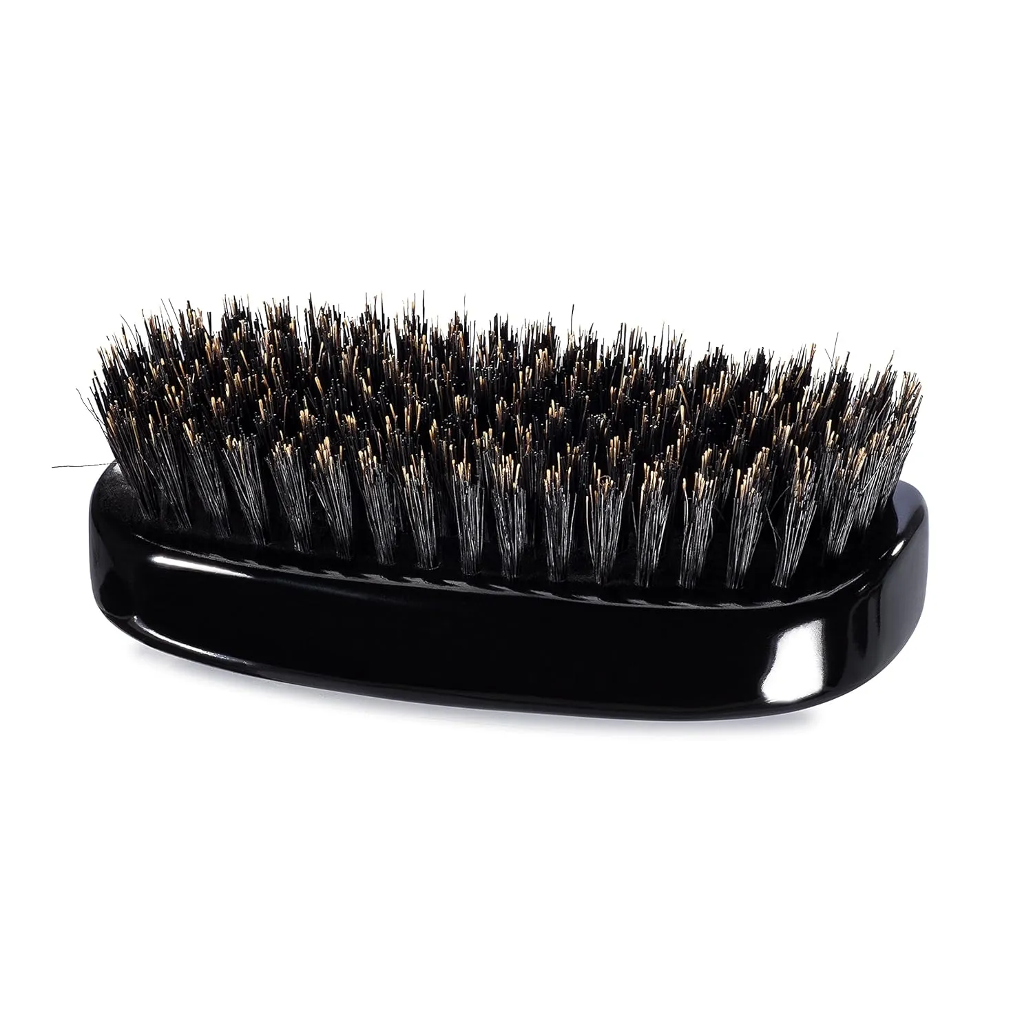Torino Pro Wave Brush #120 by Brush King - 7 Row, Medium Palm Wave Brush - Made with 100% Boar Bristles - Great for Wolfing - 360 Waves Brush