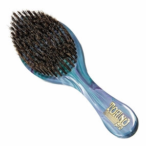 Torino Pro Curve Wave brush #201- Medium Hard Reinforced Curved 360 wave brush - Shower Brush for wash & styles for 360 waves - Great for Wolfing and getting down to your scalp