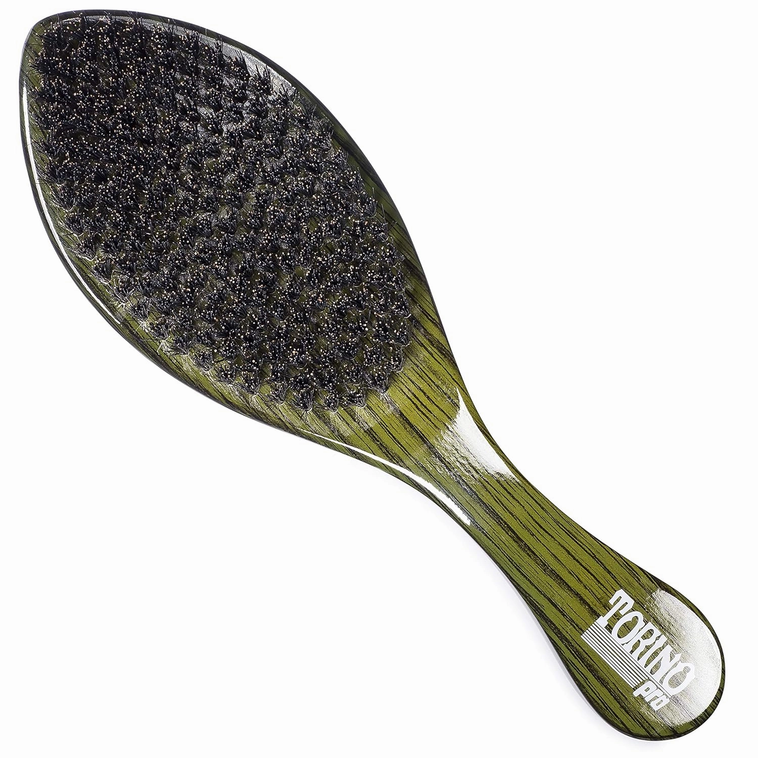 Torino Pro Wave Brush #550 By Brush King - Medium Curve 360 Waves - Extra Long Bristles