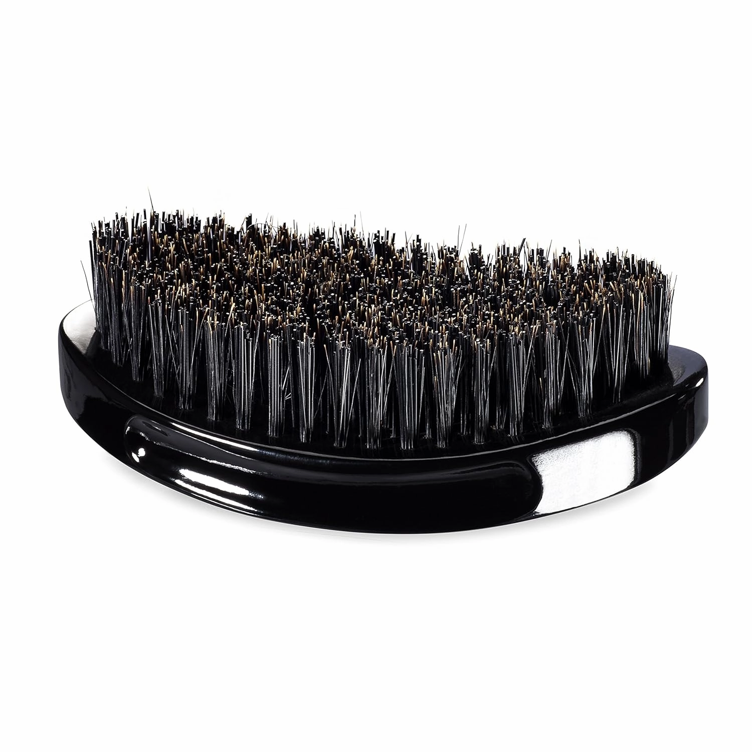 Torino Pro Wave brush by Brush King #480 - (updated) Hard Curve Palm Wave Brush with Reinforced Boar & Nylon Bristles - Great for Wolfing- Great 360 waves curve brush