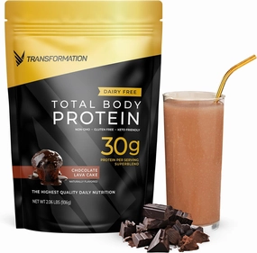 Transformation Protein Super Blend | Egg White, Collagen Peptides, and Plant Protein | 15 Billion CFU Probiotics | Digestive Enzymes | MCT Oil | BCAAs | Low Carb Shake for Men & Women | Chocolate