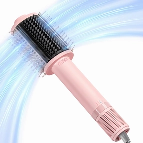 TYMO 3.0 Hair Blow Dryer Brush - Lightweight 3X Faster Drying 5-in-1 Ionic Blowout Hair Dryer Brush with Smoothing Comb & Volumizing Bristles, Oval Barrel for Anti-Frizz Straight, Curls & Blowouts