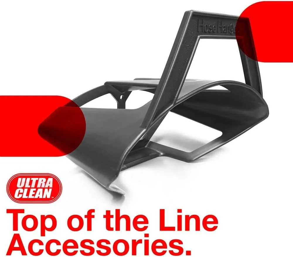 Ultra Clean Central Vacuum Electric Accessory Kit with Universal Powerhead – Hose and Deluxe Attachments (35 ft, Direct Connect, Black)