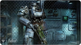 Ultra PRO - Fallout Playmat - Puresteel Paladin - for Magic: The Gathering, Limited Edition Collectible Trading Tabletop Gaming Essentials Accessory Supplies