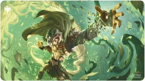 Ultra PRO - Modern Horizons 3 Playmat Green-2 for Magic: The Gathering, Premium Quality Collectible Card Protection Enhanced Gaming Gear Accessories