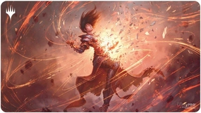 Ultra PRO - Modern Horizons 3 Playmat Red-2 for Magic: The Gathering, Premium Quality Collectible Card Protection Enhanced Gaming Gear Accessories