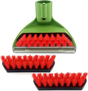 Upgraded 1400B Little Green Machine Brush Replacement for Bissell Little Green Multi-Purpose Portable Carpet and Upholstery Cleaner for 1400B 3860 1425 2458 1400 3194 3353 86T3 Series,Green,1 2 Brush