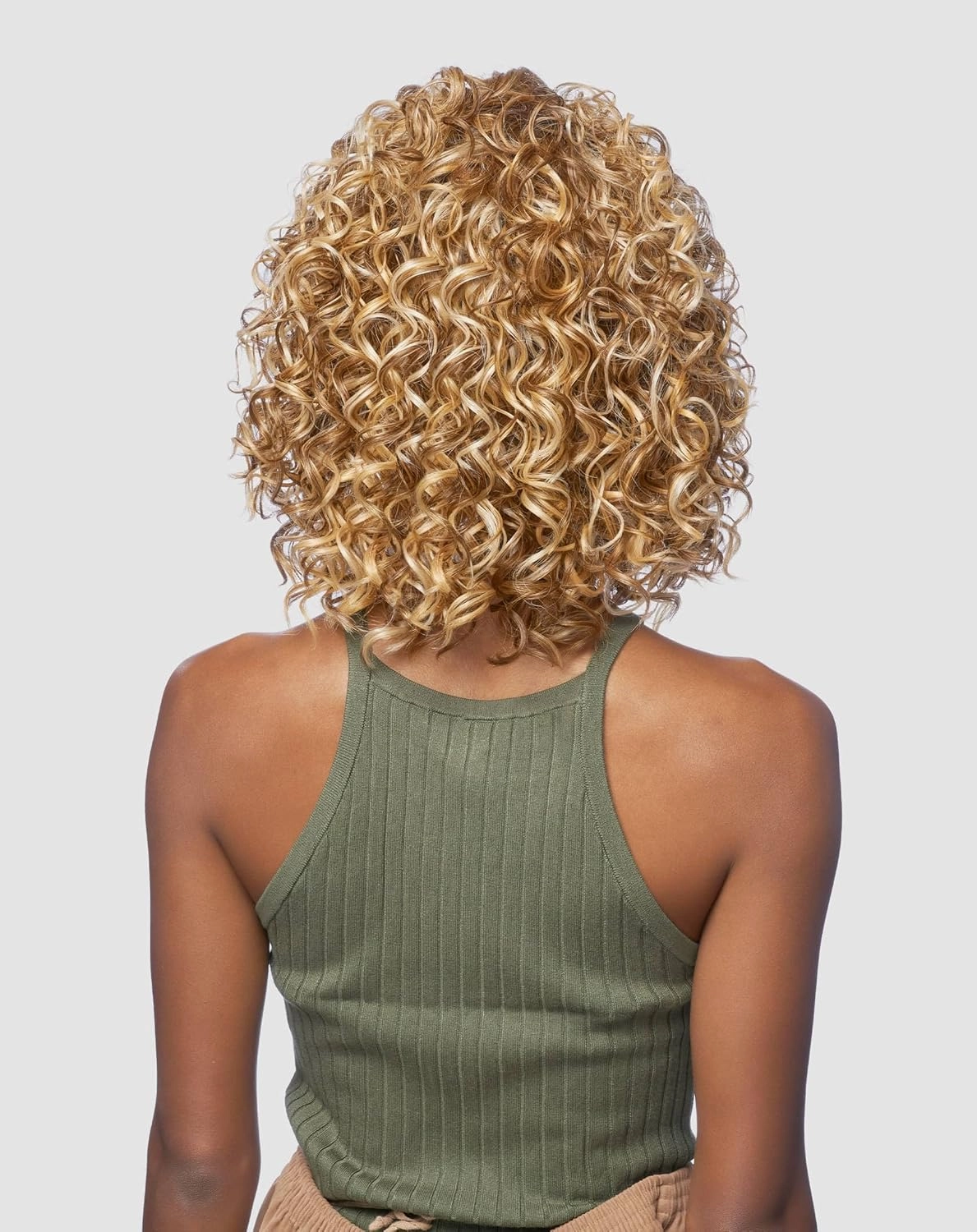 Vanessa Mist Fashion Medium Length Curly Hair Style HD Lace Synthetic Wigs - MIST KERA (1)