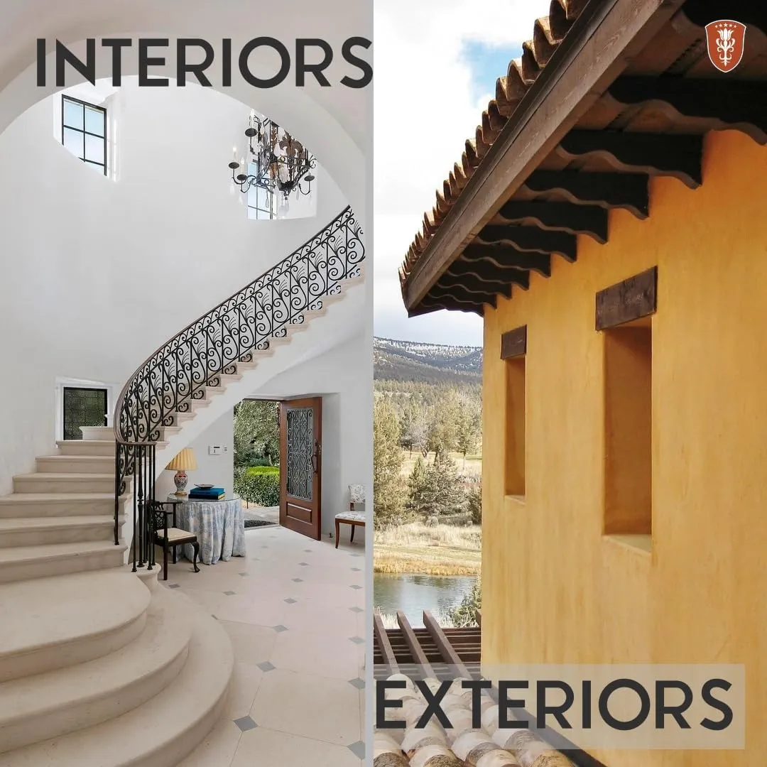 VASARI Lime Plaster & Paint | LIME PAINT | Made from Natural Lime and Powdered Marble | color: Refined Gold #5 | size: 1 Gallon