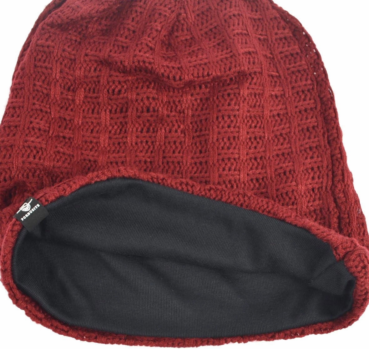 VECRY Men's Slouchy Beanie Knit Crochet Rasta Cap for Summer Winter