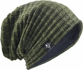 VECRY Men's Slouchy Beanie Knit Crochet Rasta Cap for Summer Winter