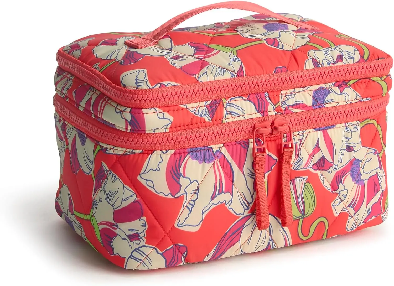 Vera Bradley Women's Featherweight Brush Up Cosmetic Case Makeup Bag