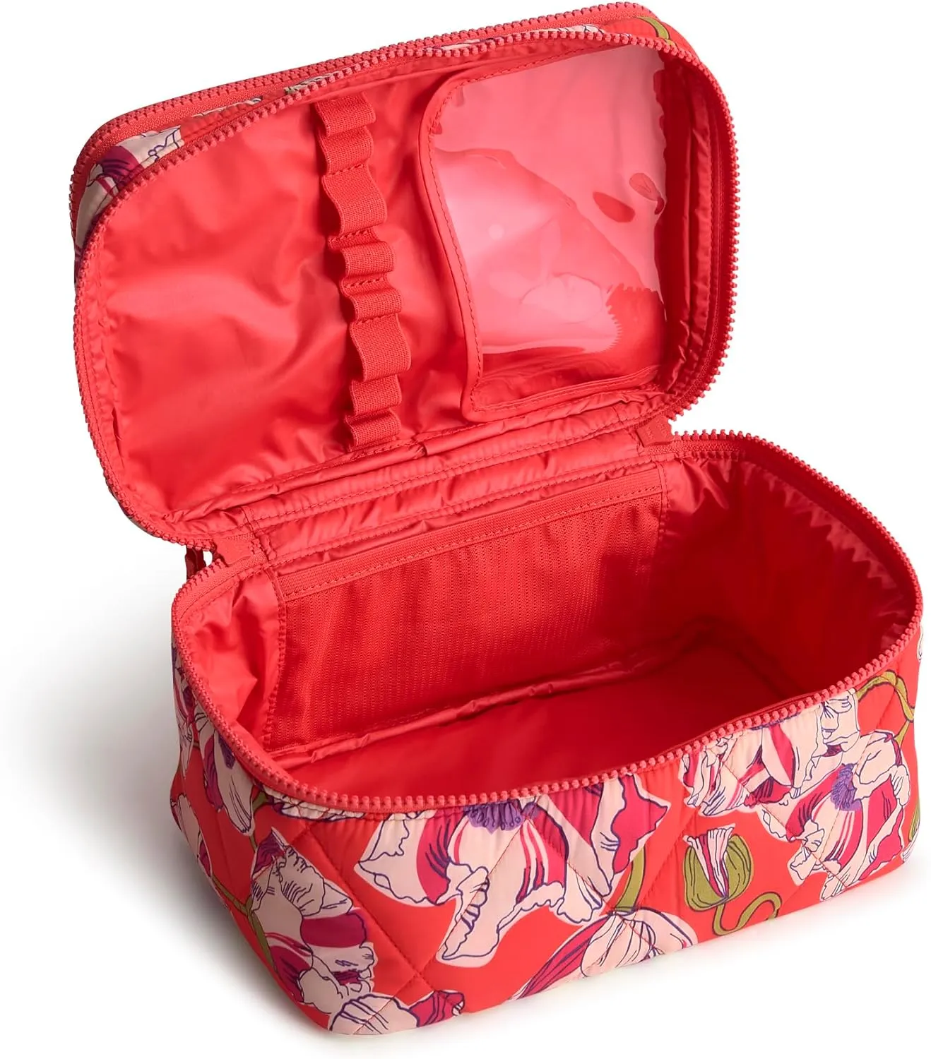 Vera Bradley Women's Featherweight Brush Up Cosmetic Case Makeup Bag