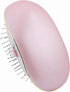 Vibrating Massager Comb Electric Massage Comb, Portable Electric Hair Brush, for Men for Women(Pink)
