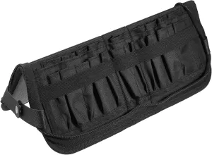 VOCOSTE Foldable Makeup Brush Holder, 23 Pockets Makeup Brush Organizer, Stand-up Makeup Brush Travel Bag Cosmetic Case, Portable Travel Makeup Brushes Case Handbag