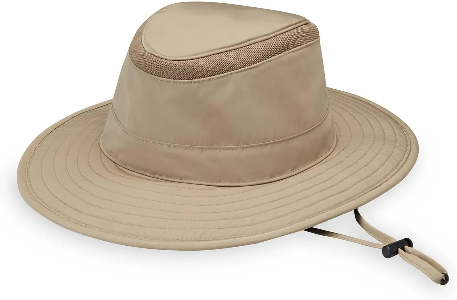 Wallaroo Hat Company Men's Summit Sun Hat – UPF 50  Sun Protection, Wide Brim, Packable, Chin Strap and Adjustable Sizing
