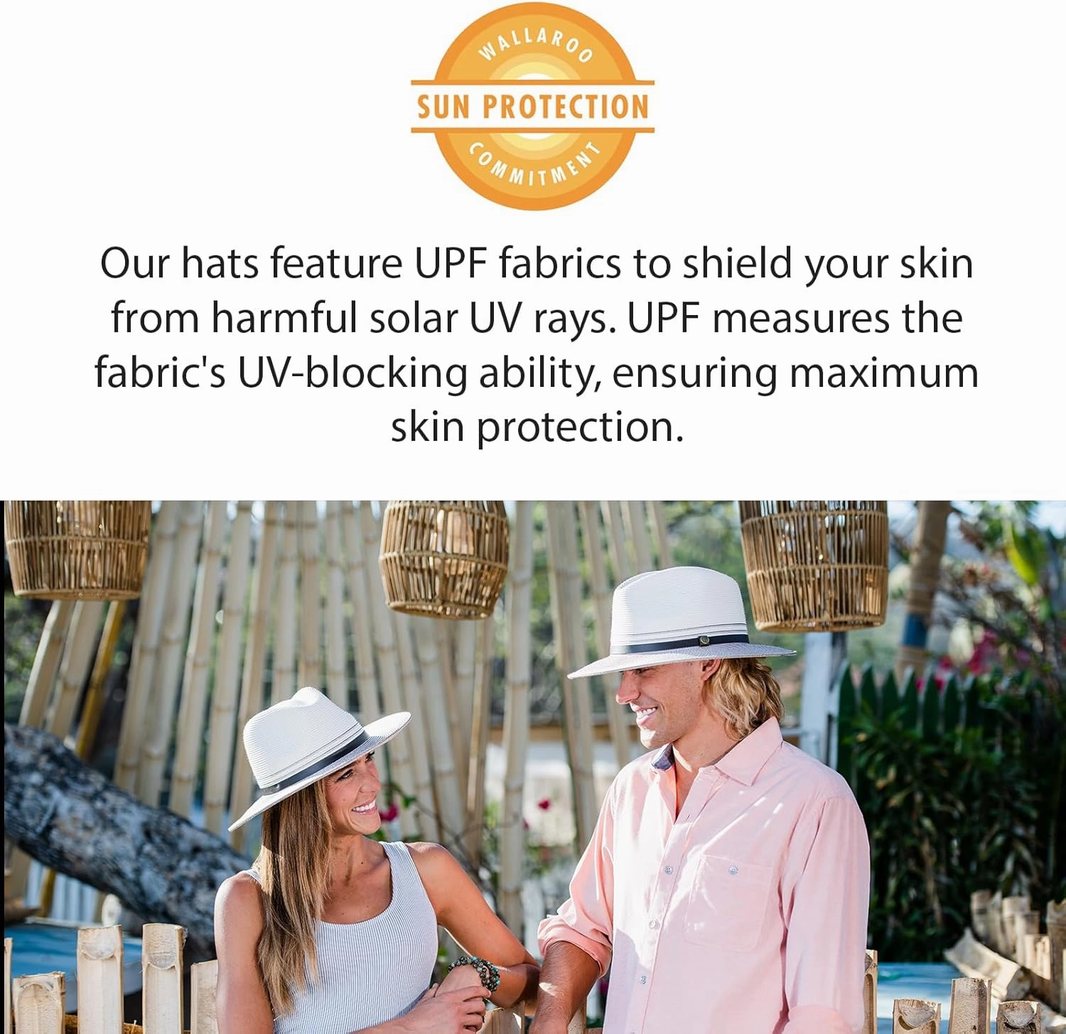 Wallaroo Hat Company Men's Summit Sun Hat – UPF 50  Sun Protection, Wide Brim, Packable, Chin Strap and Adjustable Sizing