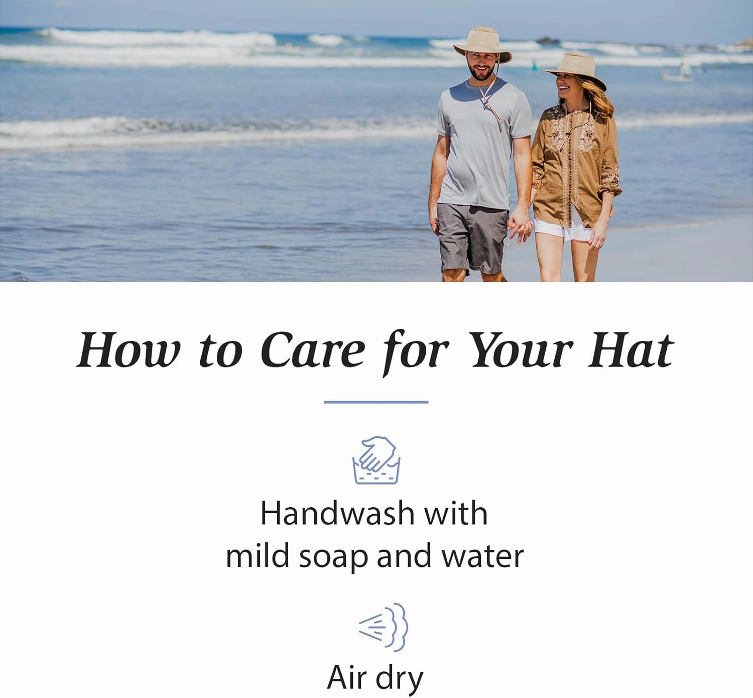 Wallaroo Hat Company Men's Summit Sun Hat – UPF 50  Sun Protection, Wide Brim, Packable, Chin Strap and Adjustable Sizing