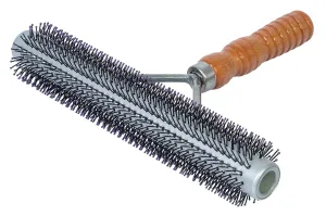 Weaver Leather Livestock Wide Range Brush,69-6013, Silver/Purple