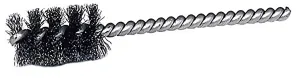 Weiler 21082 3/8" Power Tube Brush, .004" Stainless Steel Wire Fill, 1" Brush Length, Made in The USA (Pack of 10)